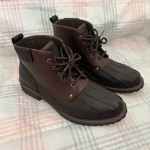 Men's Brown G.H. Bass Leather Boots